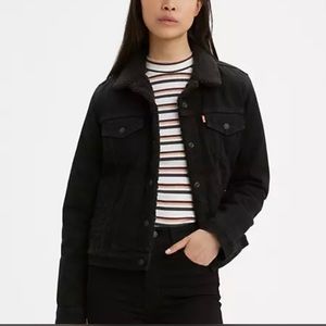 Levi’s Original Sherpa Trucker Jacket Black XS